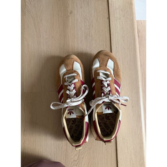 Adidas Retropy E5 Copper Flat Sneaker Burgundy Detail Colorway main image 9
